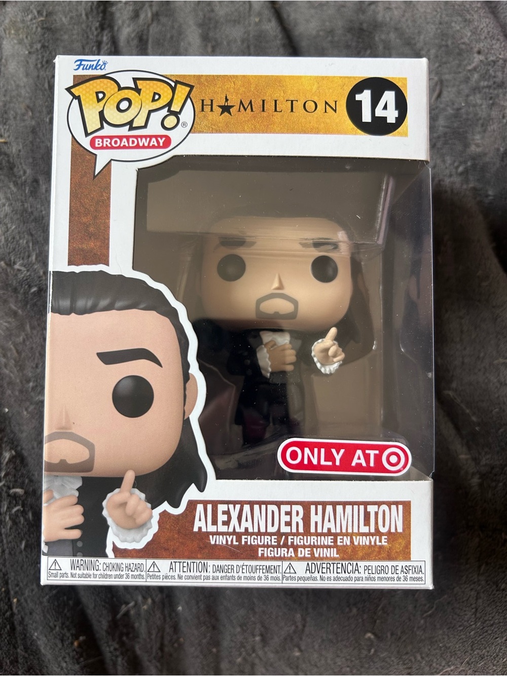 pop Alexander Hamilton Funko Pop - Brown & Black